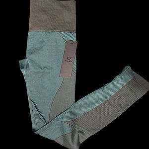 Brand New MONO B Multi Pattern Seamless Yoga Leggings